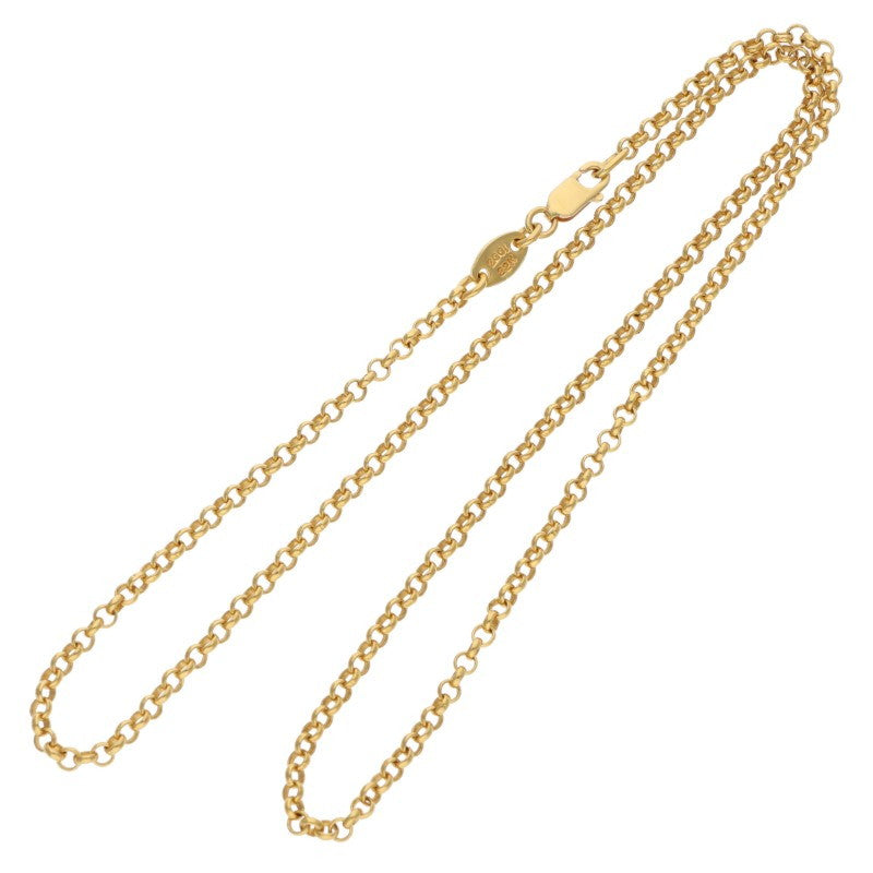 Chrome Hearts 22K Gold 16" Roll Chain Necklace Size ONE SIZE