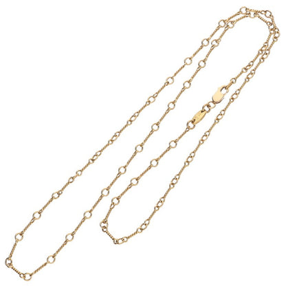 Chrome Hearts 22K Yellow Gold Twist Chain 18" Size ONE SIZE