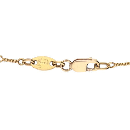 Chrome Hearts 22K Yellow Gold Twist Chain 18" Size ONE SIZE