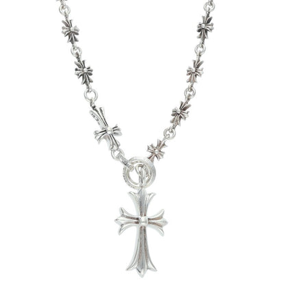 Chrome Hearts .925 Silver 24" CH Rosary Size ONE SIZE