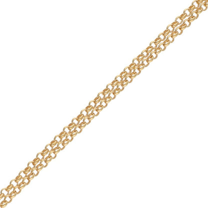 Chrome Hearts 22K Yellow Gold 20" Roll Chain Size ONE SIZE