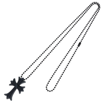 Chrome Hearts Black Rubber Small CH Cross Size ONE SIZE