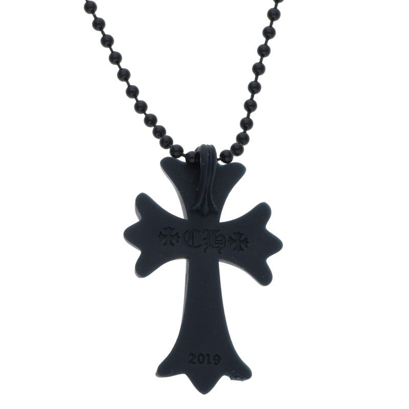 Chrome Hearts Black Rubber Small CH Cross Size ONE SIZE