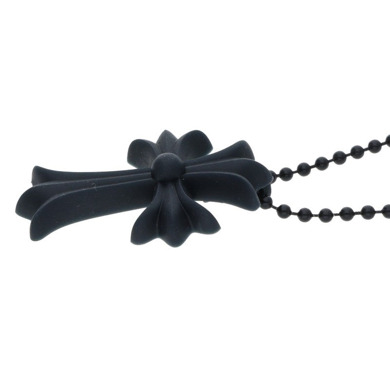 Chrome Hearts Black Rubber Small CH Cross Size ONE SIZE