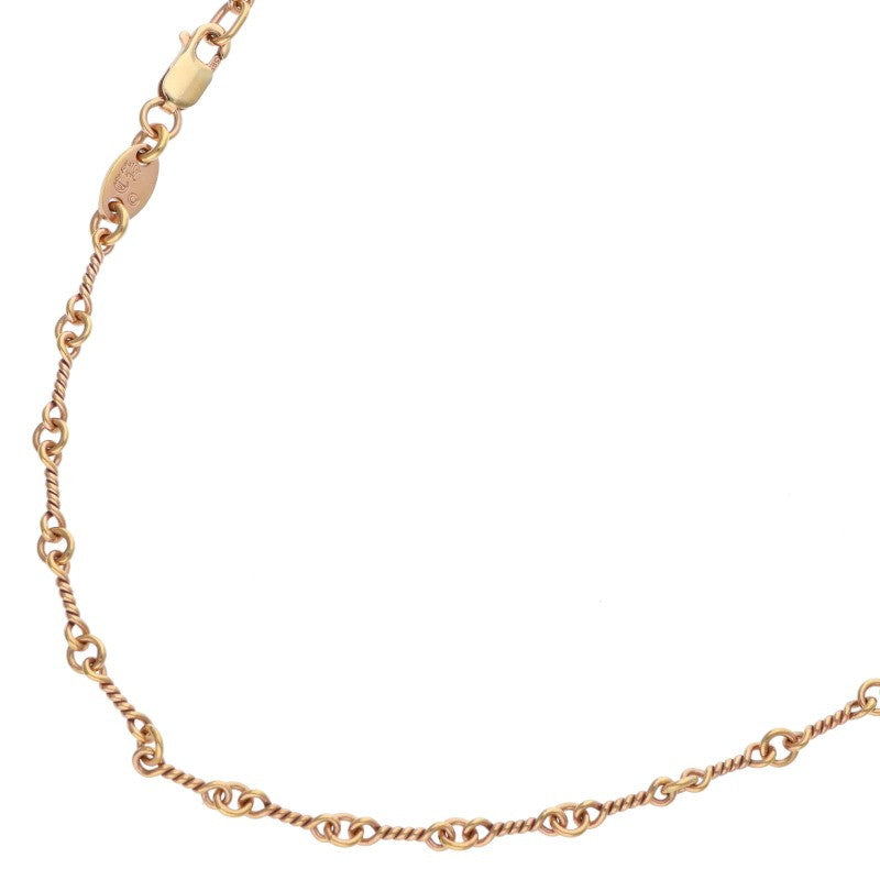 Chrome Hearts 22K Yellow Gold 24" Twist Chain
