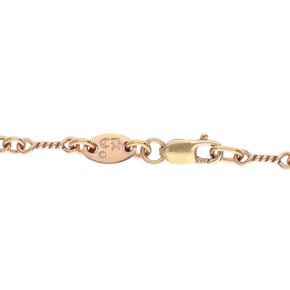 Chrome Hearts 22K Yellow Gold 24" Twist Chain