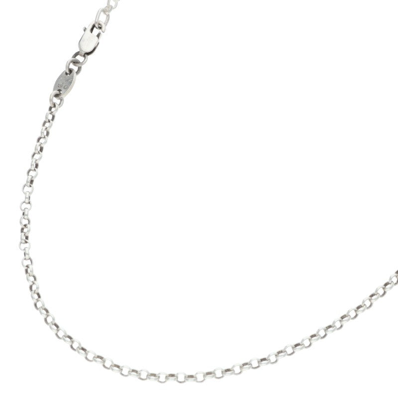 Chrome Hearts 925 Roll Chain Necklace Silver Size ONE SIZE