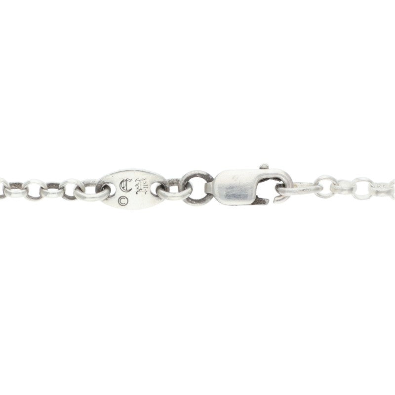Chrome Hearts 925 Roll Chain Necklace Silver Size ONE SIZE