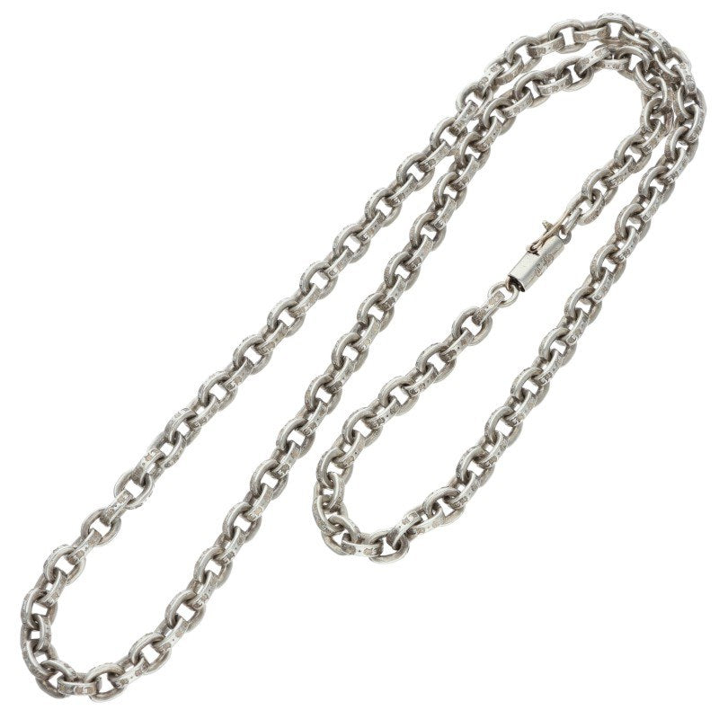 Chrome Hearts .925 Silver 18" Paper Chain