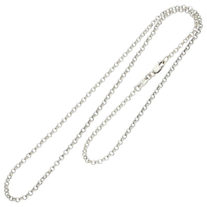 Chrome Hearts 925 Roll Chain Necklace Silver Size ONE SIZE