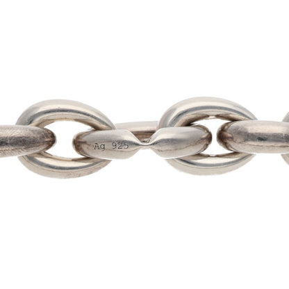 HERMES Acrobate GM Silver Necklace Size ONE SIZE