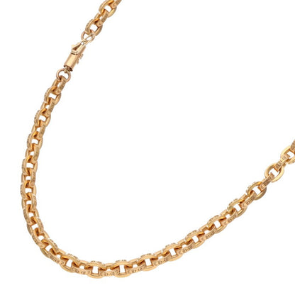 Chrome Hearts 22K Yellow Gold Chain Necklace Size 20INCH