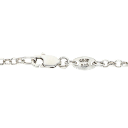 Chrome Hearts 925 Roll Chain Necklace Silver Size ONE SIZE