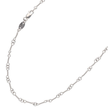 Chrome Hearts 18K White Gold Chain Necklace Size 16INCH