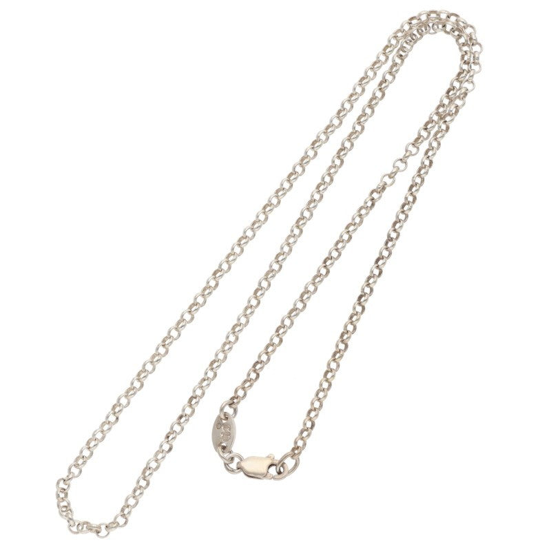 Chrome Hearts 925 Roll Chain Necklace Silver Size ONE SIZE