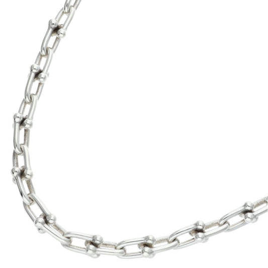 TIFFANY&Co. Hardware Link Silver Necklace 925 Size ONE SIZE