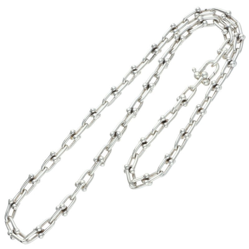 TIFFANY&Co. Hardware Link Silver Necklace 925 Size ONE SIZE