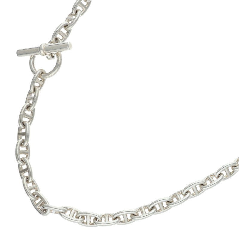 HERMES Chaine d'Ancre TPM Silver Necklace 925 Size ONE SIZE