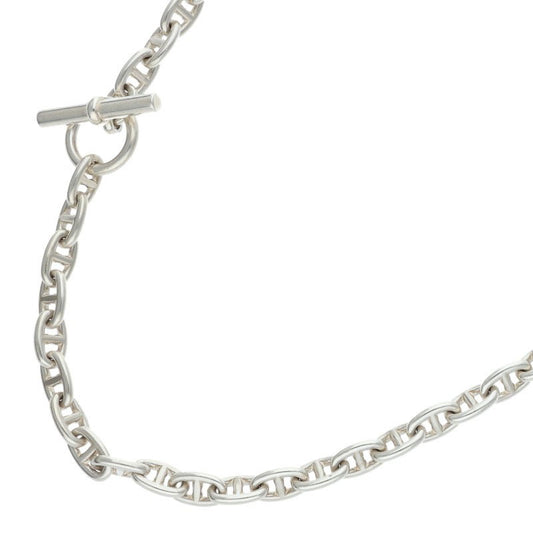 HERMES Chaine d'Ancre TPM Silver Necklace 925 Size ONE SIZE