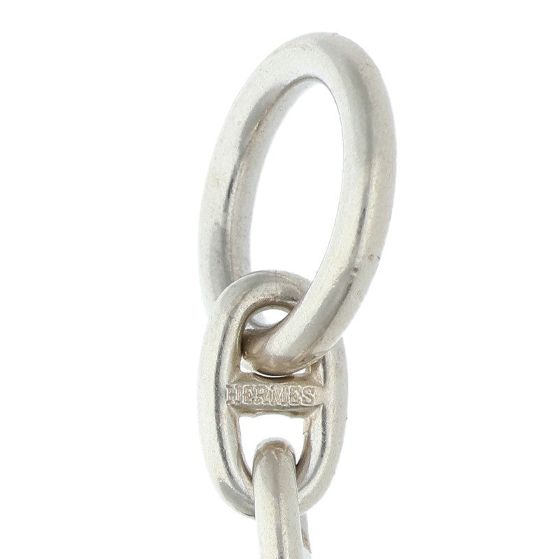 HERMES Chaine d'Ancre TPM Silver Necklace 925 Size ONE SIZE