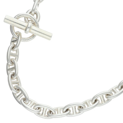 HERMES Chaine d'Ancre MM Silver Choker Size ONE SIZE