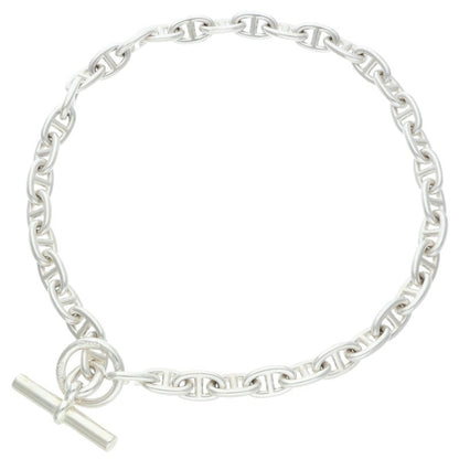 HERMES Chaine d'Ancre MM Silver Choker Size ONE SIZE