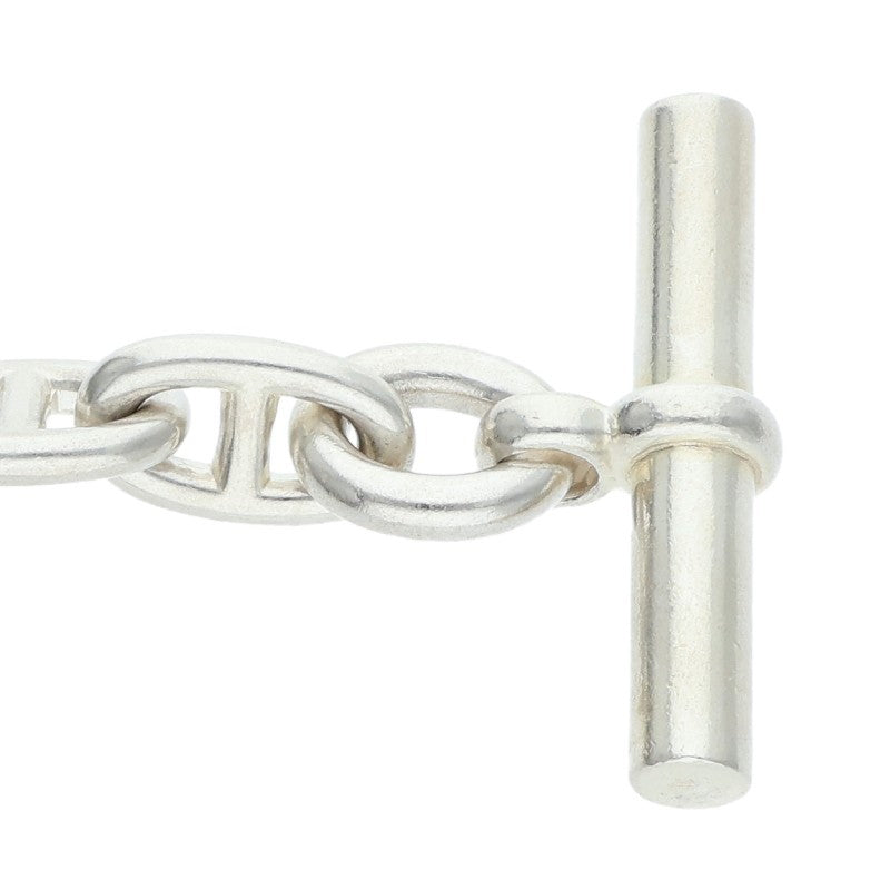 HERMES Chaine d'Ancre MM Silver Choker Size ONE SIZE