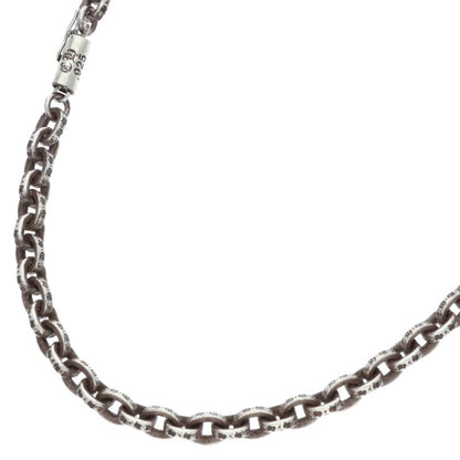 Chrome Hearts Paper Chain Necklace 925 14K Size ONE Silver