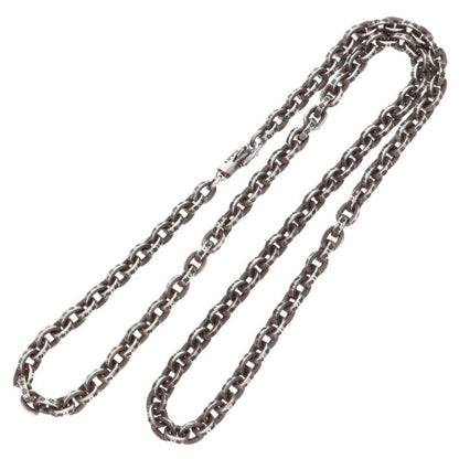Chrome Hearts Paper Chain Necklace 925 14K Size ONE Silver