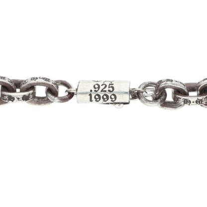 Chrome Hearts Paper Chain Necklace 925 14K Size ONE Silver