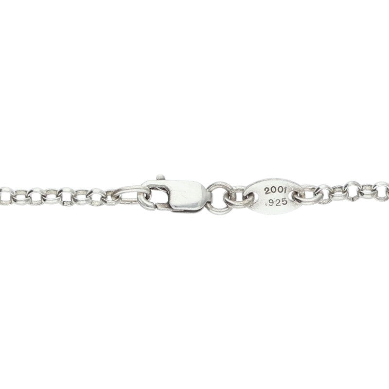 Chrome Hearts 925 Roll Chain Necklace Silver Size ONE SIZE