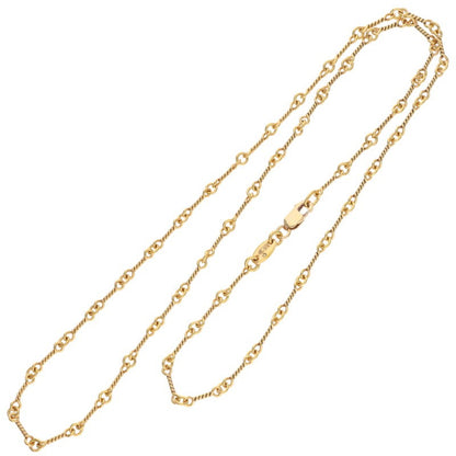 Chrome Hearts 22K Yellow Gold Chain Necklace Size 18INCH