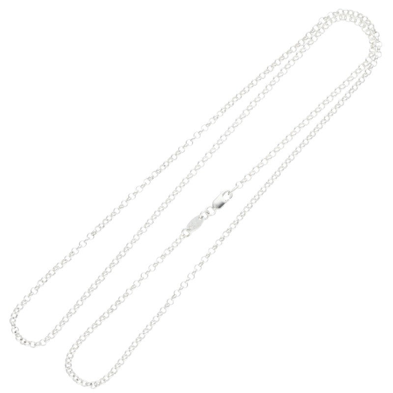 Chrome Hearts Roll Chain 24" Sterling Silver Size ONE SIZE