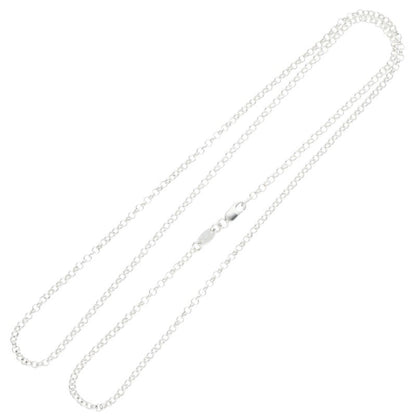 Chrome Hearts Roll Chain 24" Sterling Silver Size ONE SIZE
