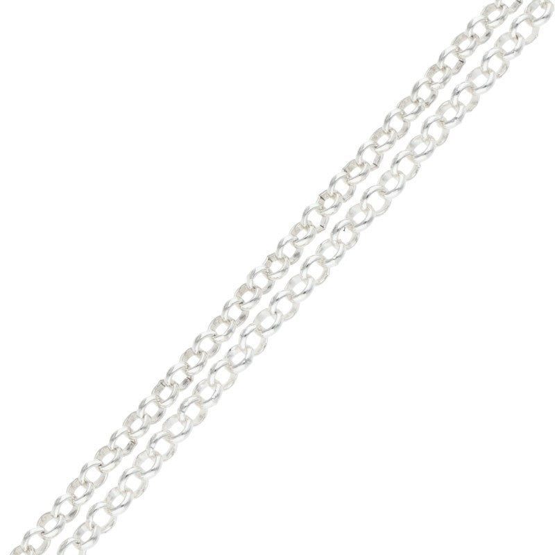 Chrome Hearts Roll Chain 24" Sterling Silver Size ONE SIZE