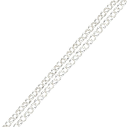 Chrome Hearts Roll Chain 24" Sterling Silver Size ONE SIZE