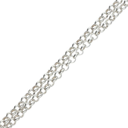 Chrome Hearts Roll Chain 16" Sterling Silver Size ONE SIZE