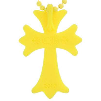 Chrome Hearts Yellow Rubber Small CH Cross Size ONE SIZE