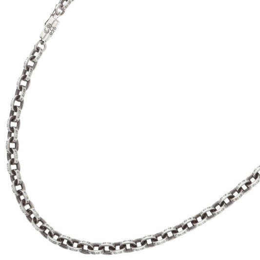 Chrome Hearts Paper Chain 20" Silver Necklace Size ONE SIZE