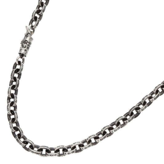 Chrome Hearts Paper Chain 18" 925/14K Silver Size ONE SIZE