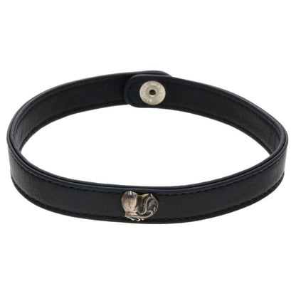 Chrome Hearts Heart Studded Choker Black Size ONE SIZE