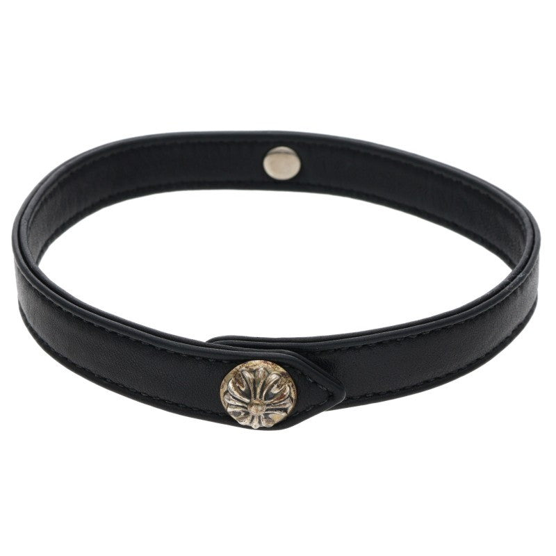 Chrome Hearts Heart Studded Choker Black Size ONE SIZE