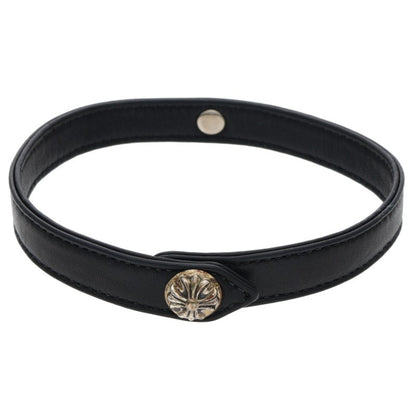 Chrome Hearts Heart Studded Choker Black Size ONE SIZE