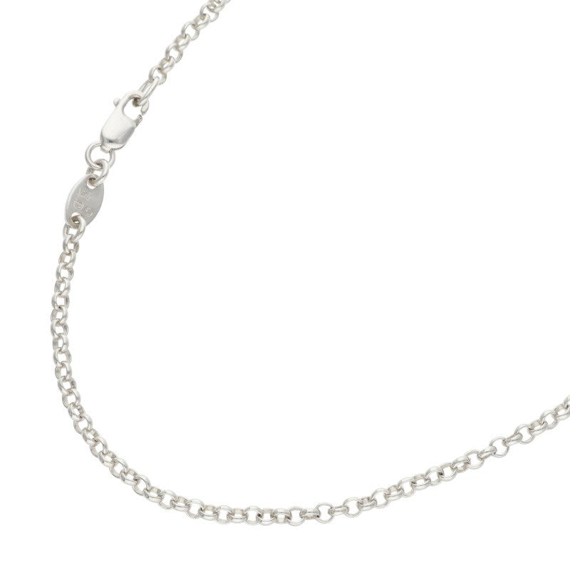 Chrome Hearts Roll Chain 18" Sterling Silver Size ONE SIZE