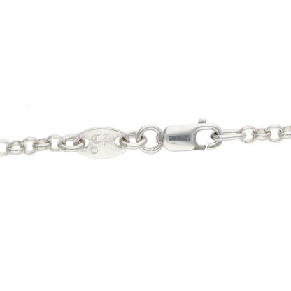 Chrome Hearts Roll Chain 18" Sterling Silver Size ONE SIZE