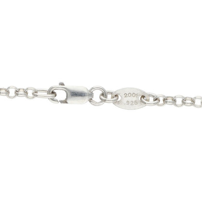 Chrome Hearts Roll Chain 18" Sterling Silver Size ONE SIZE