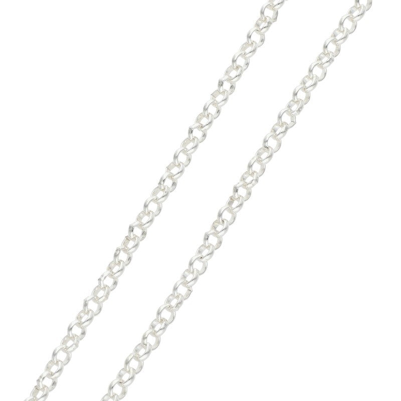 Chrome Hearts Roll Chain 18" Sterling Silver Size ONE SIZE