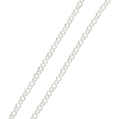 Chrome Hearts Roll Chain 18" Sterling Silver Size ONE SIZE