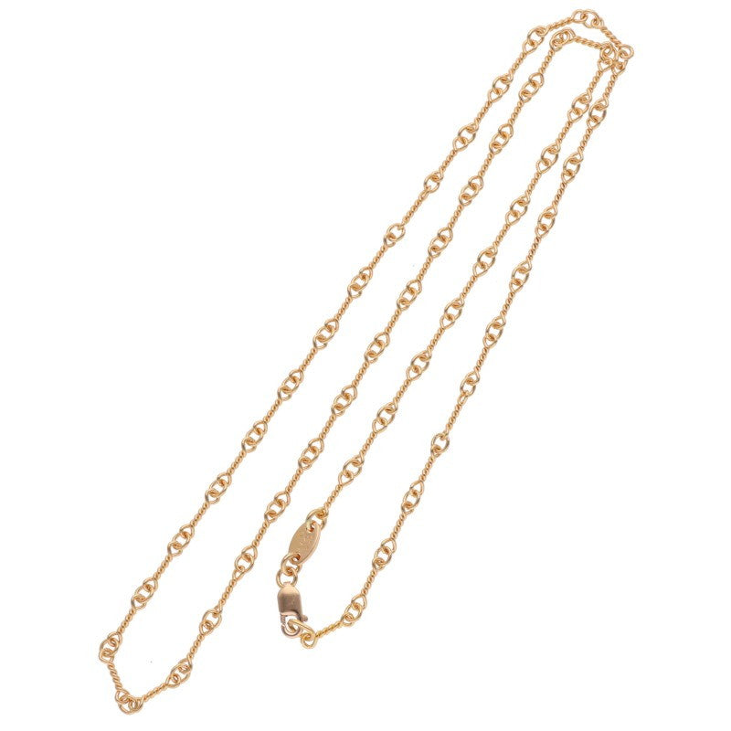 Chrome Hearts 22K Twist Chain 18inch Gold Size ONE SIZE