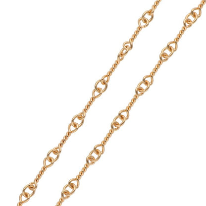 Chrome Hearts 22K Twist Chain 18inch Gold Size ONE SIZE
